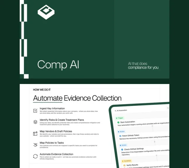 Comp AI: Brand, site and marketing for AI compliance