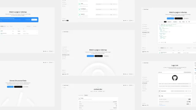 Context Dev: Homepage + web app, YC S26