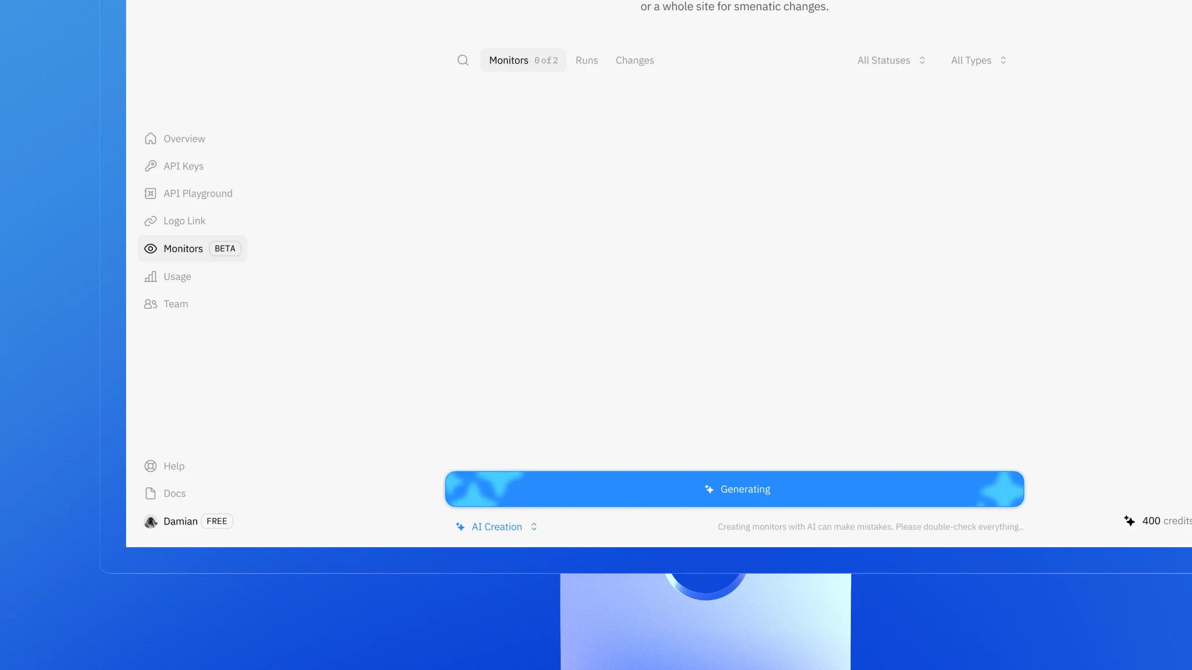 Context Dev: From sign-up to a first request