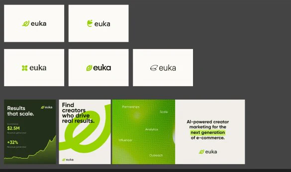 Euka: One loud colour on calm surfaces