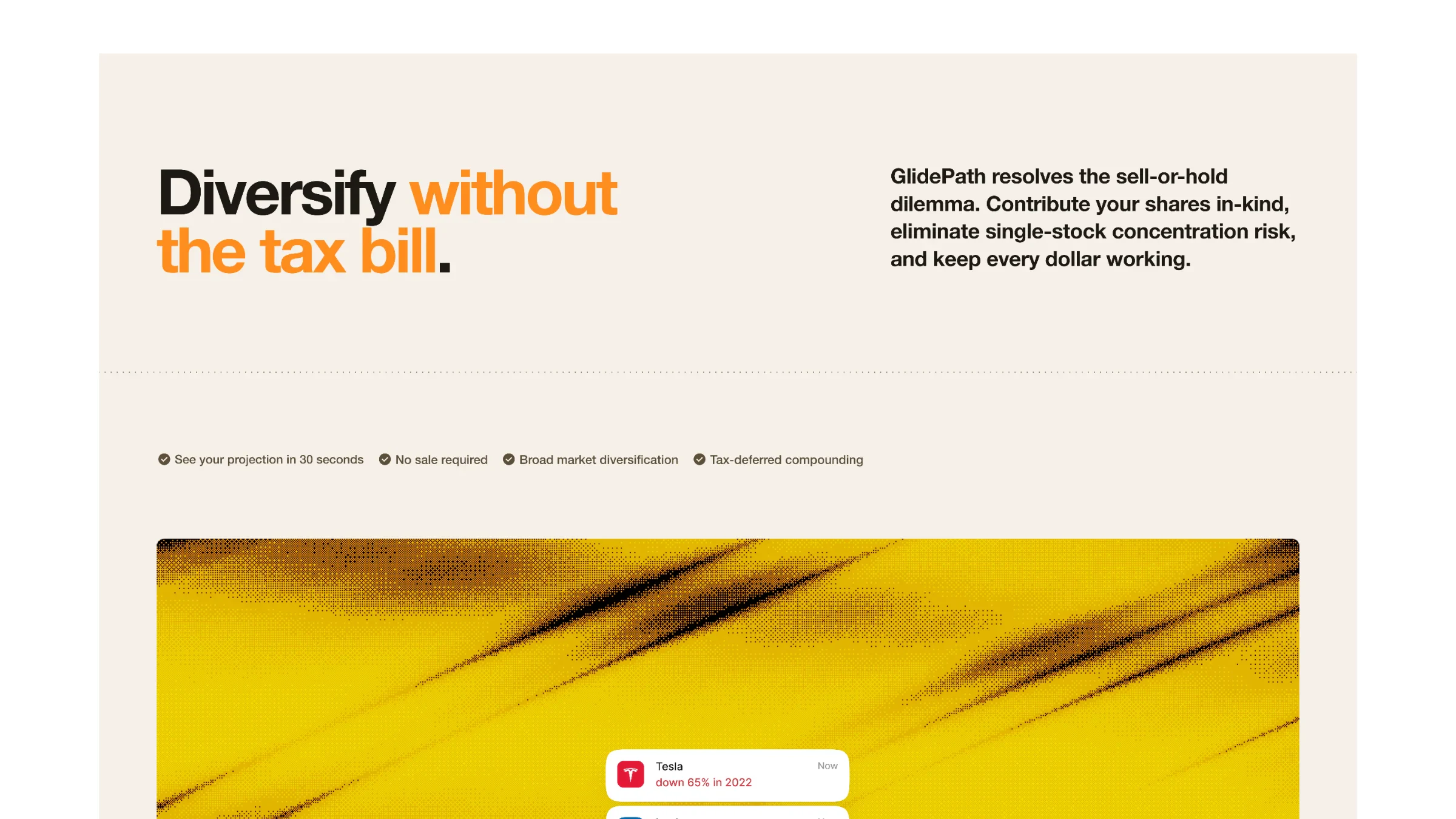 Glidepath: The sell or hold dilemma, answered on one page