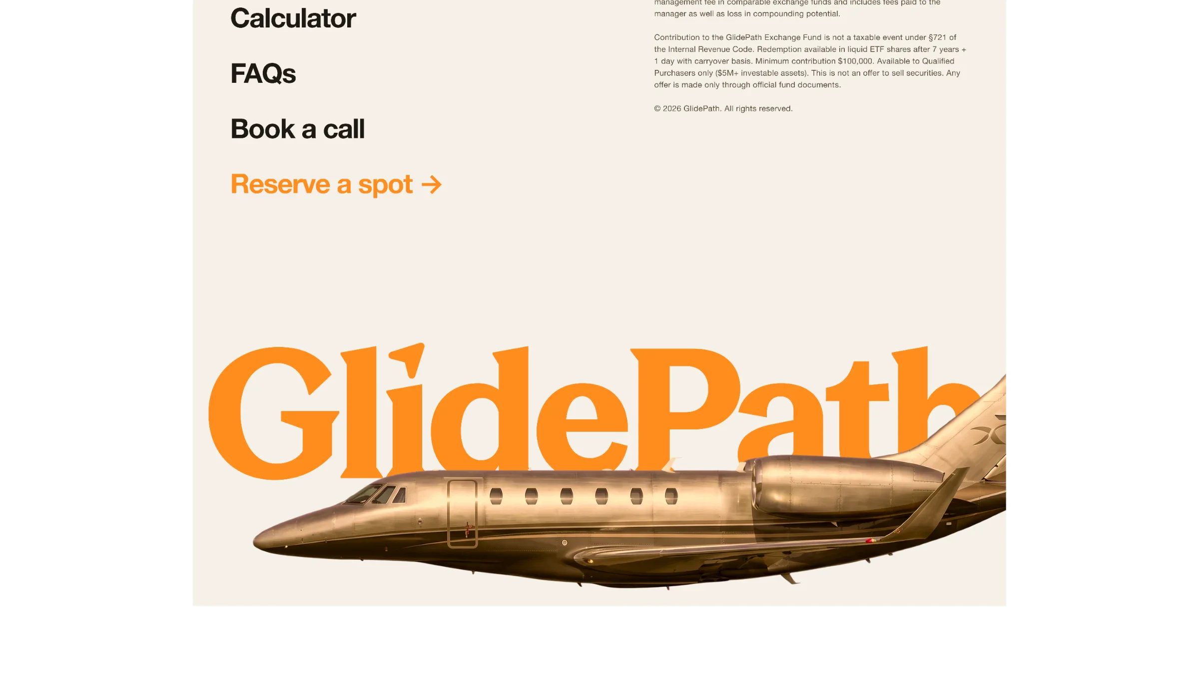 Glidepath, day 5: First design