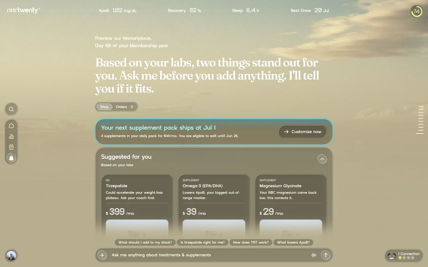 onetwenty: Shop and take it with you
