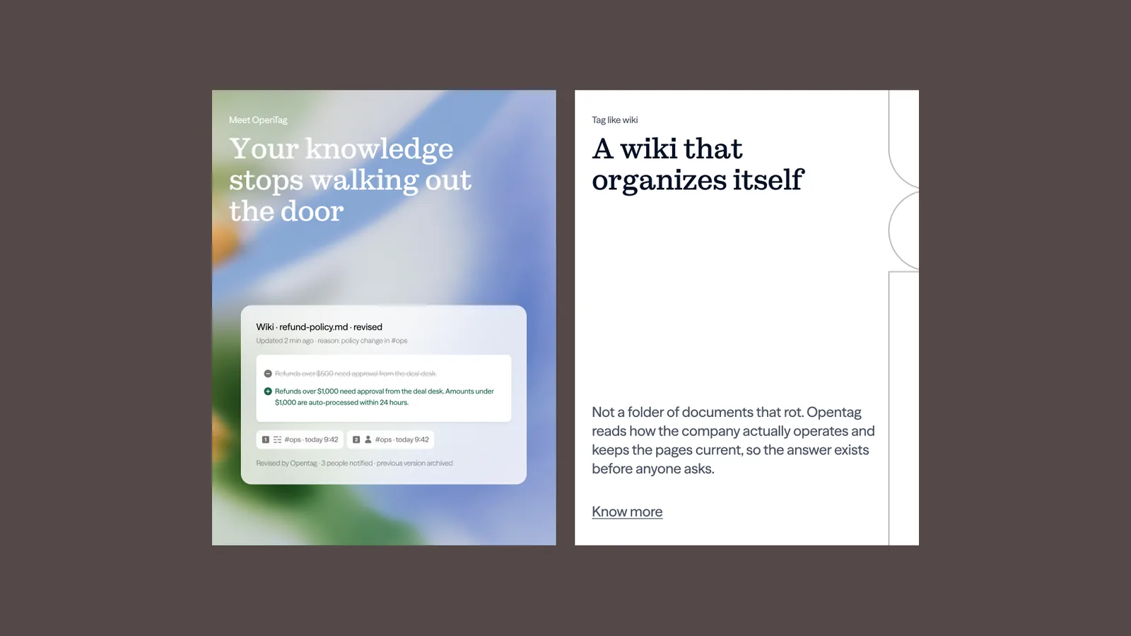 OpenTag work
