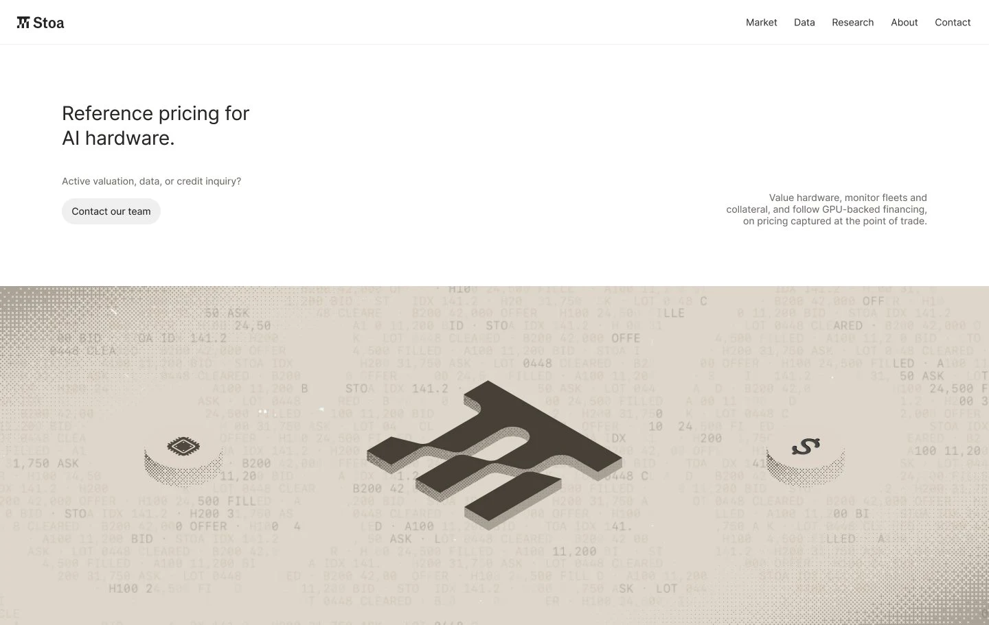 Stoa: A visual language built from the brand