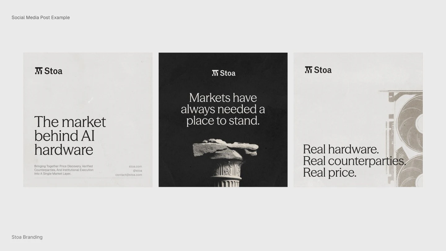 Stoa: Paper and ink